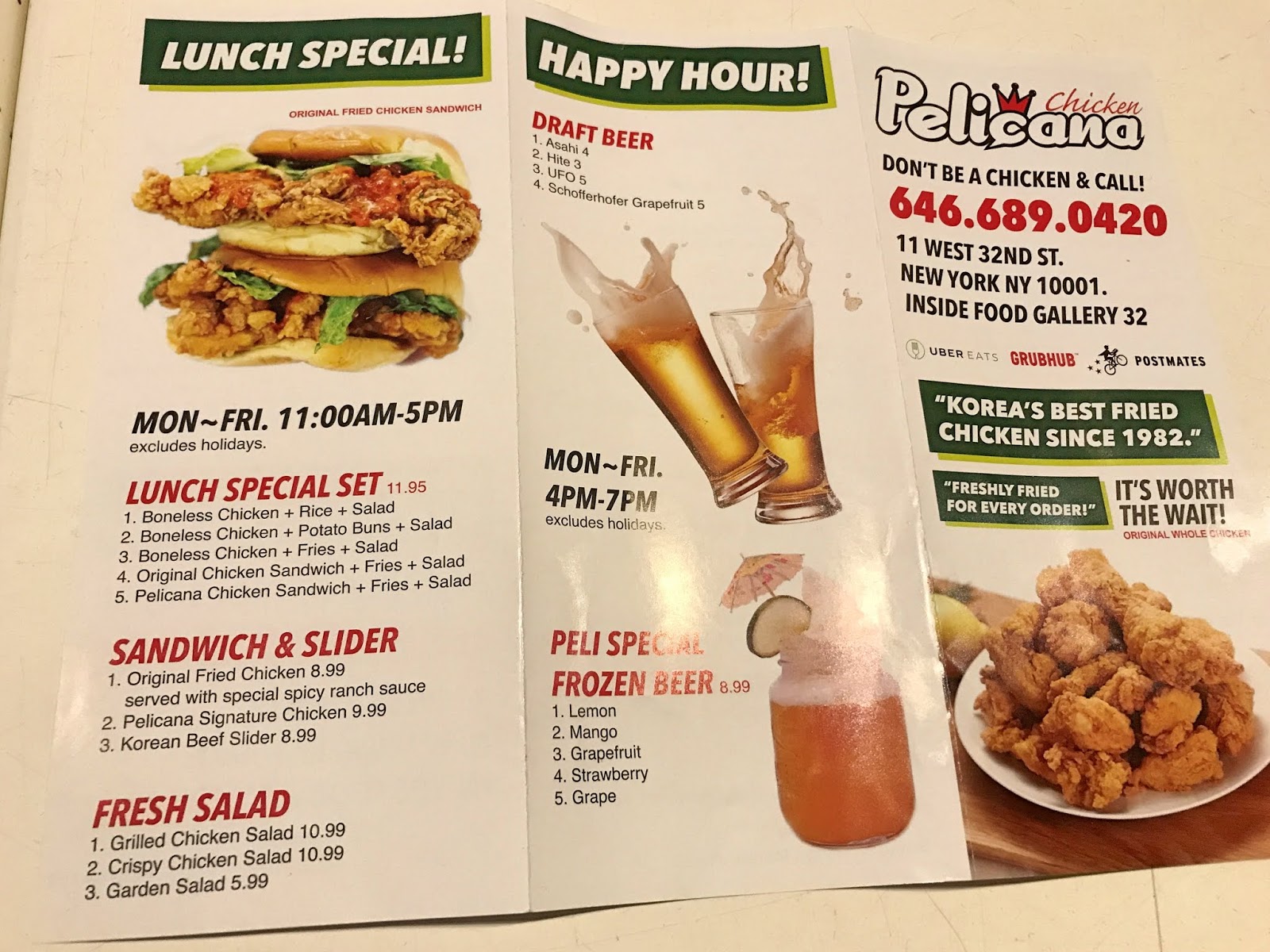 [NYC KTown] Pelicana Korean Fried Chicken White Snowing Cheese and