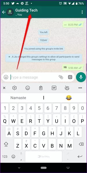  how to delete a whatsapp group in hindi
