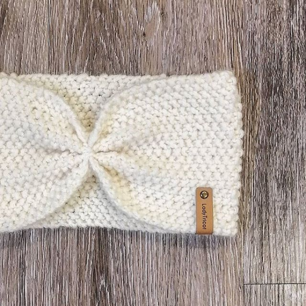 Crocheted Headband for Fall from LadyTricot