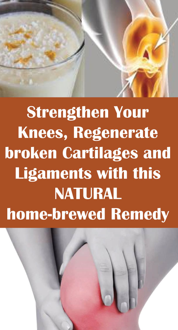 Strengthen Your Knees, Regenerate broken Cartilages and Ligaments with