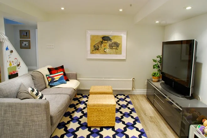 Rambling Renovators | entertainment zone basement