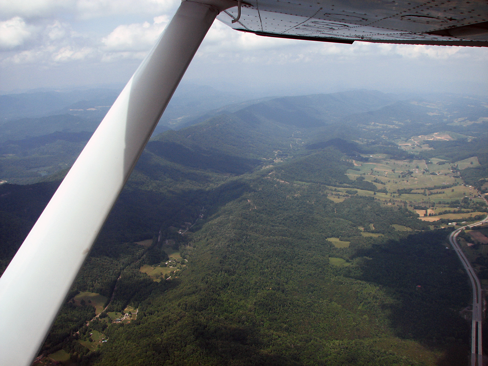 A mile of runway will take you anywhere. A triangle of dog rescue and