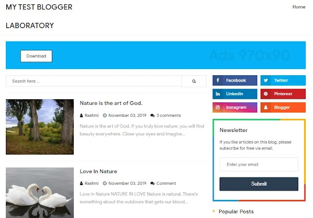 In Seo Special Ramdhan Blogger Template
