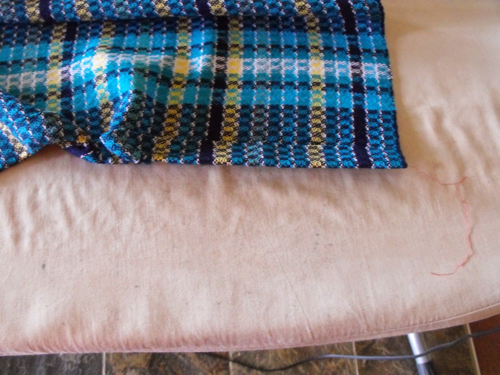 Dust Bunnies Under My Loom: Caribbean Blue Tea Towels