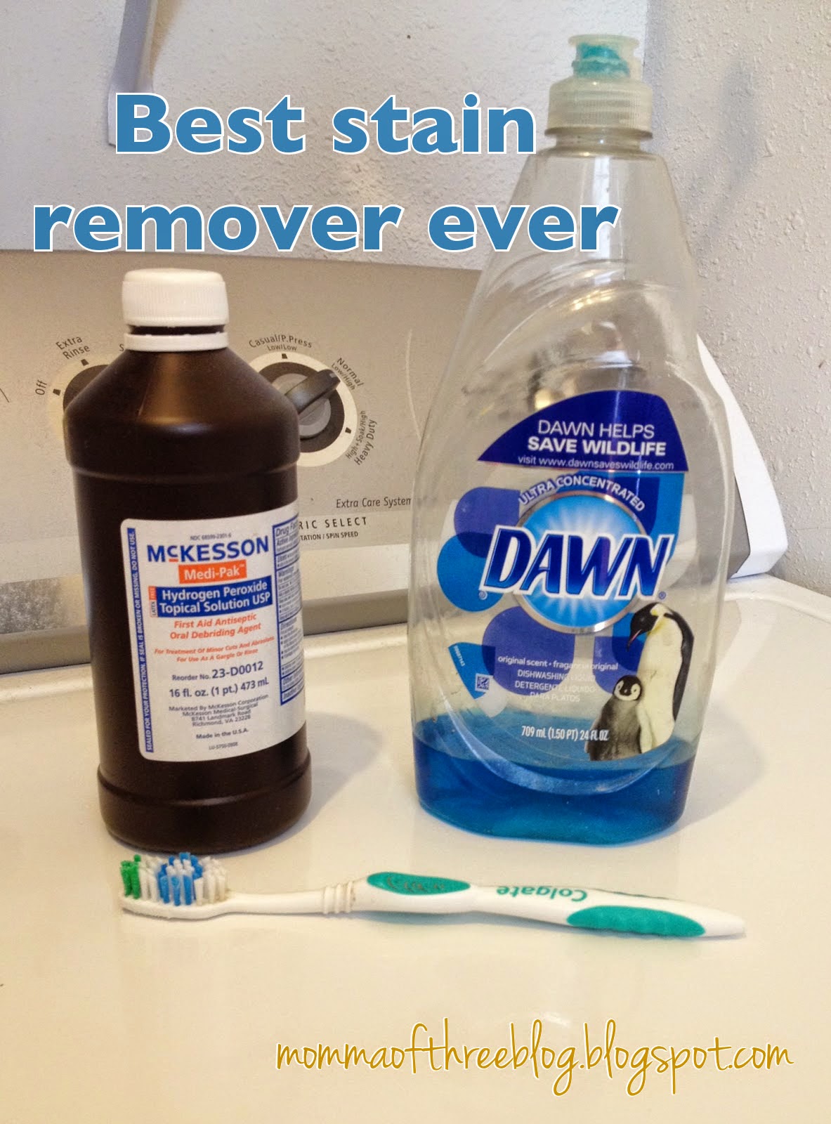 Momma of Three Magic Stain Remover and 5 years of stains gone