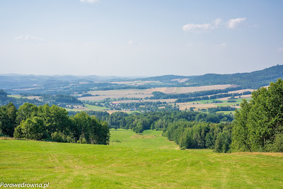 Płoszczyna i Chrośnickie Kopy, widok z Góry Szybowcowej