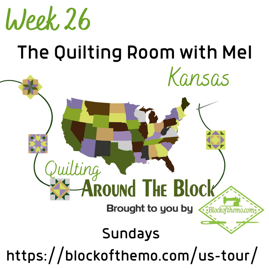 KANSAS SUNFLOWER QUILT BLOCK