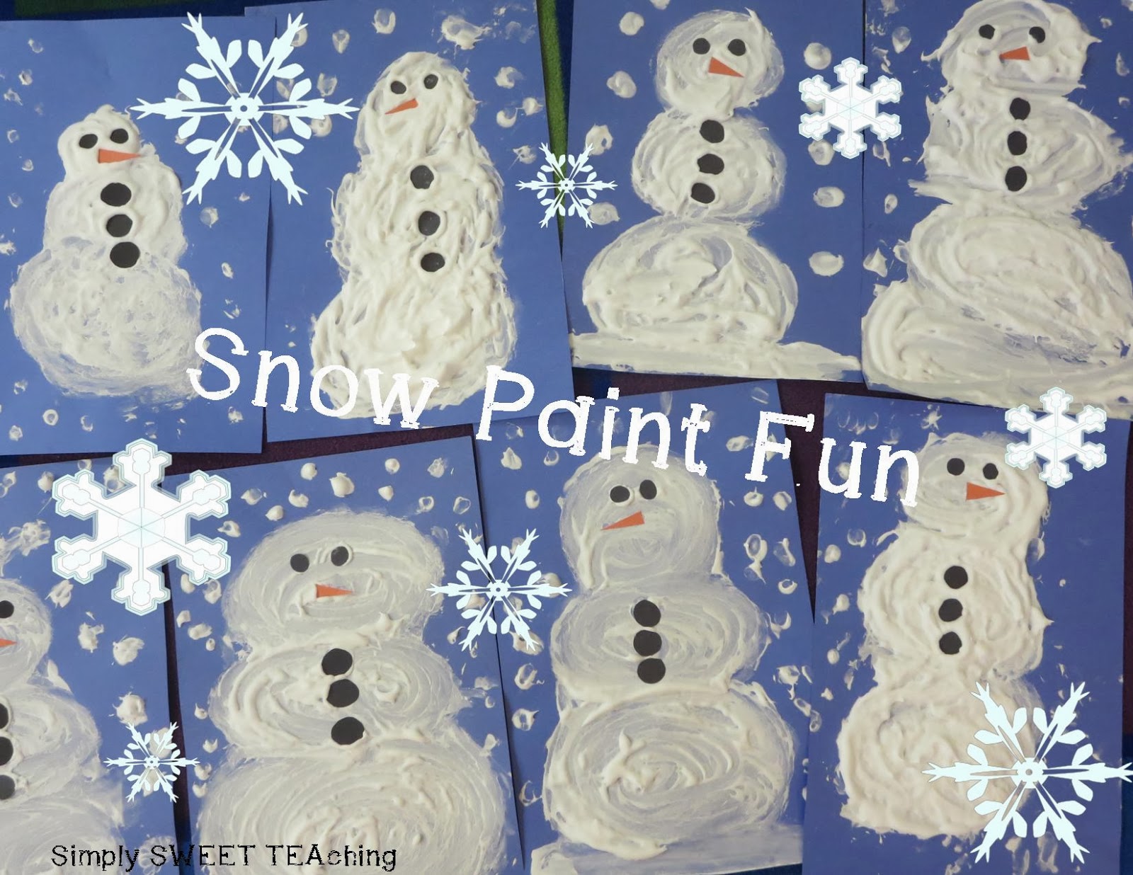 DIY Snow Paint  How to Make Puffy Snow Paint (So Fun!!)