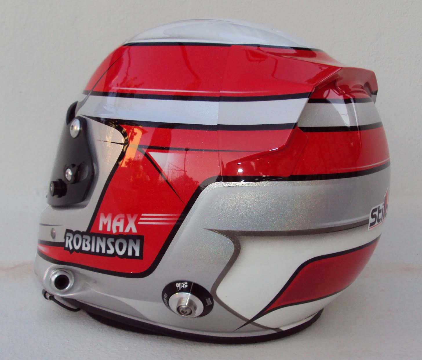 Racing Helmets Garage: Stilo ST4 M.Robinson 2013 by MB K Line