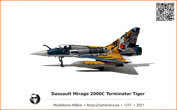 Dassault Mirage 2000C Terminator Tiger 2009 - Armee de L'air