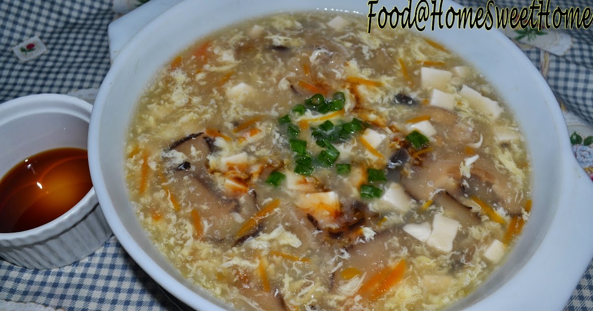 FoodHome Sweet Home Sea Cucumber Fish Maw Beancurd Soup 海参鱼鳔豆腐羹