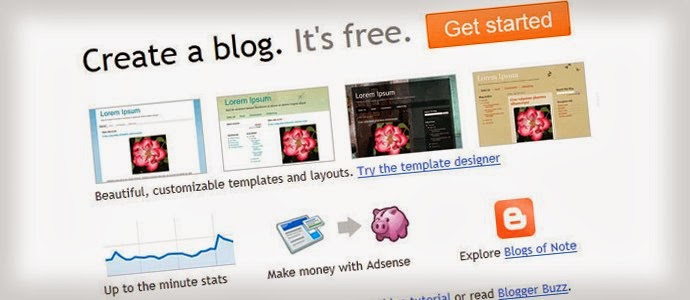 Blue SOFTWARE: Cara membuat blog di BlogSpot