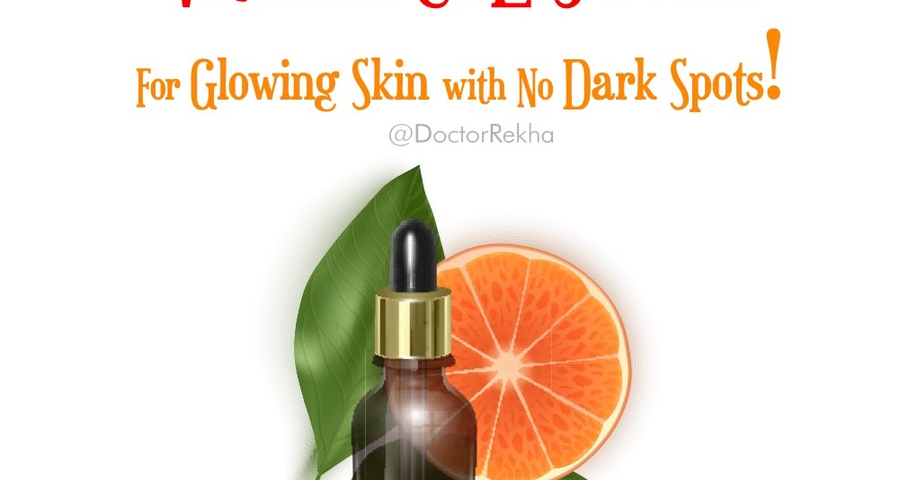 DIY Vitamin C & E Serum for Dark Spots