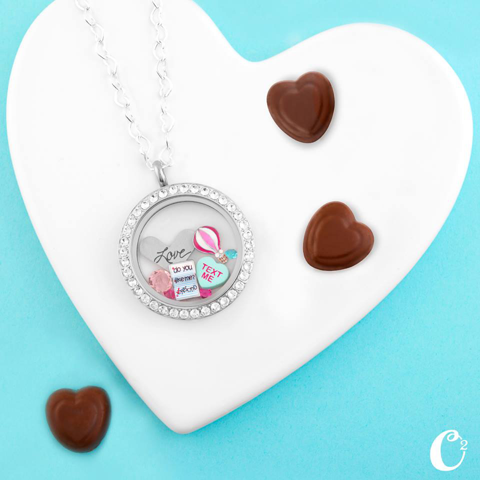 Love Note Origami Owl Living Locket | Come create your own at StoriedCharms.com