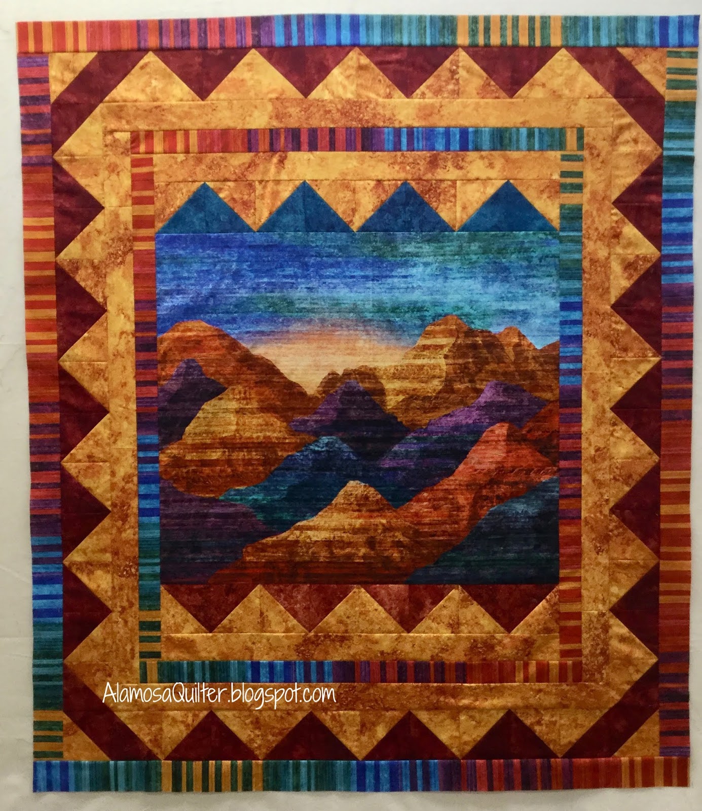 Alamosa Quilter Mountain Vista Quilt