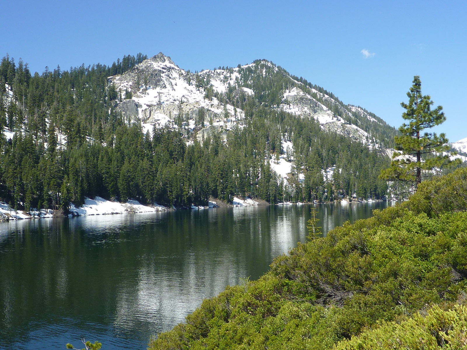 Trailing Ahead: Echo Lake(s): one lake or two lakes?
