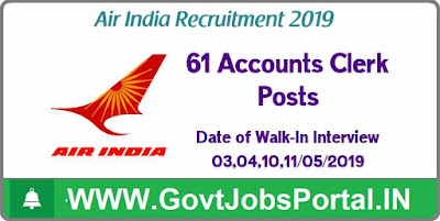 Air India Limited Recruitment 2019