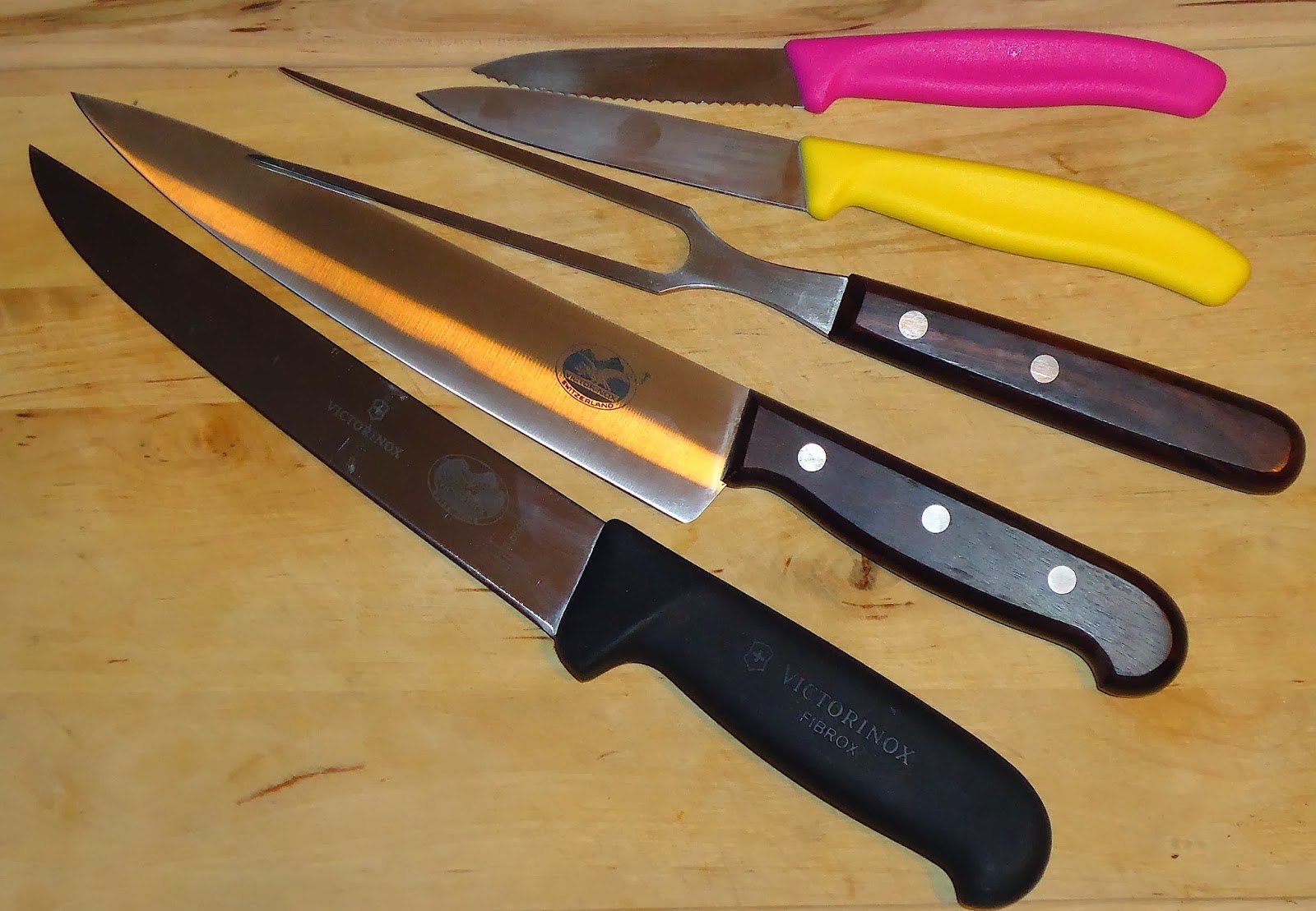 **Jeroen's Victorinox blog** Victorinox kitchen knives