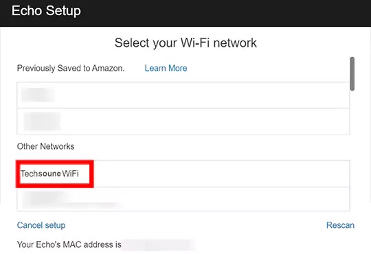 كيفية توصيل Alexa بشبكة WiFi 2