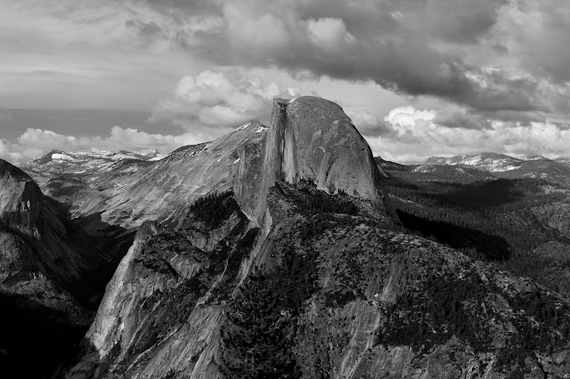 Half Dome from Glacier point