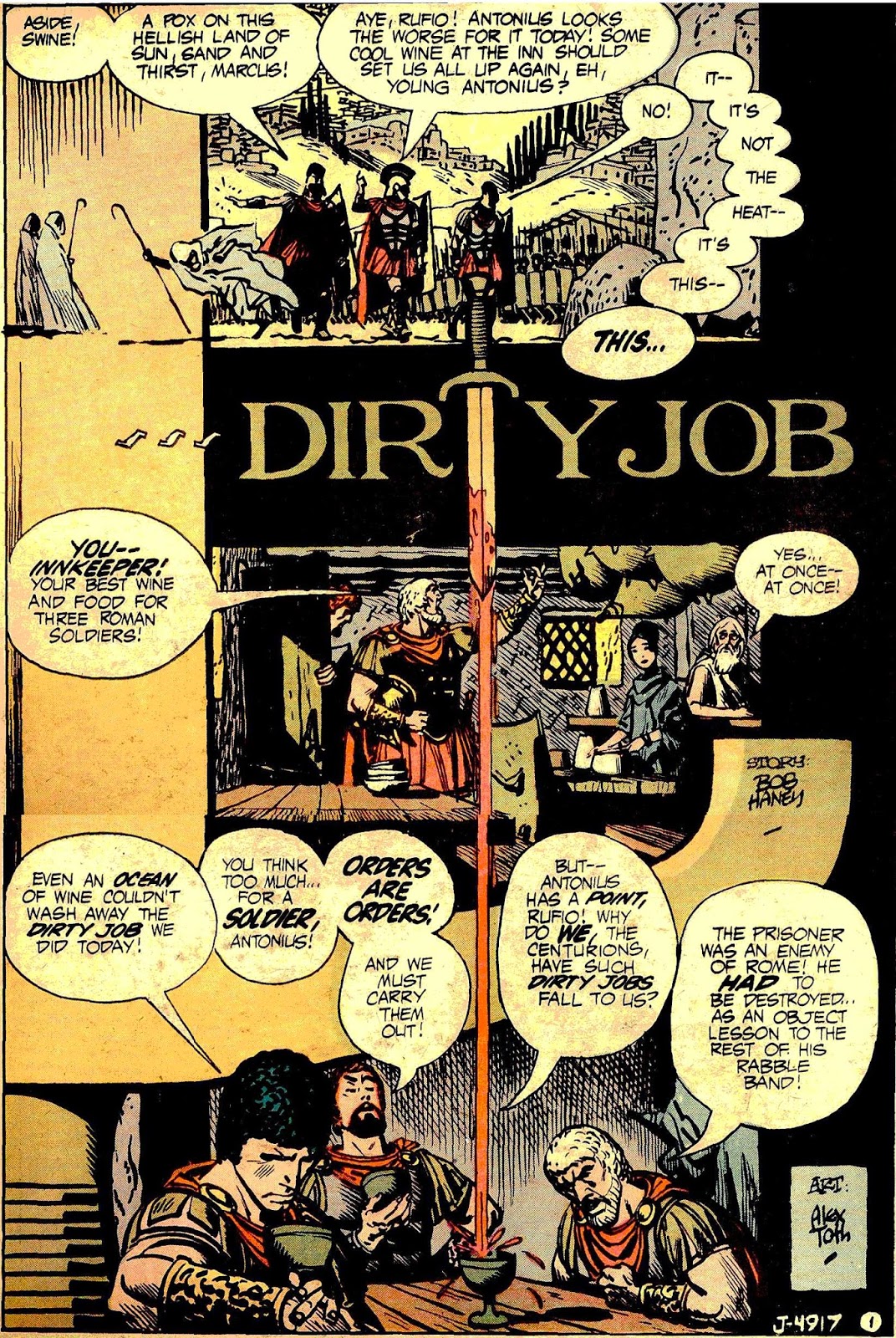 The ALEX TOTH archives TOTH Limited Collectors' Edition C52The