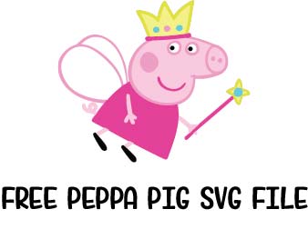 Free Peppa Pig Svg File - www.my-designs4you.com