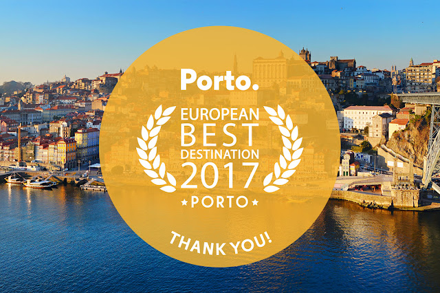 Porto eleito melhor destino europeu 2017