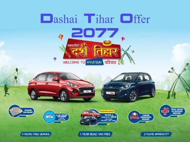 Hyundai Nepal Dashain Tihar Offer
