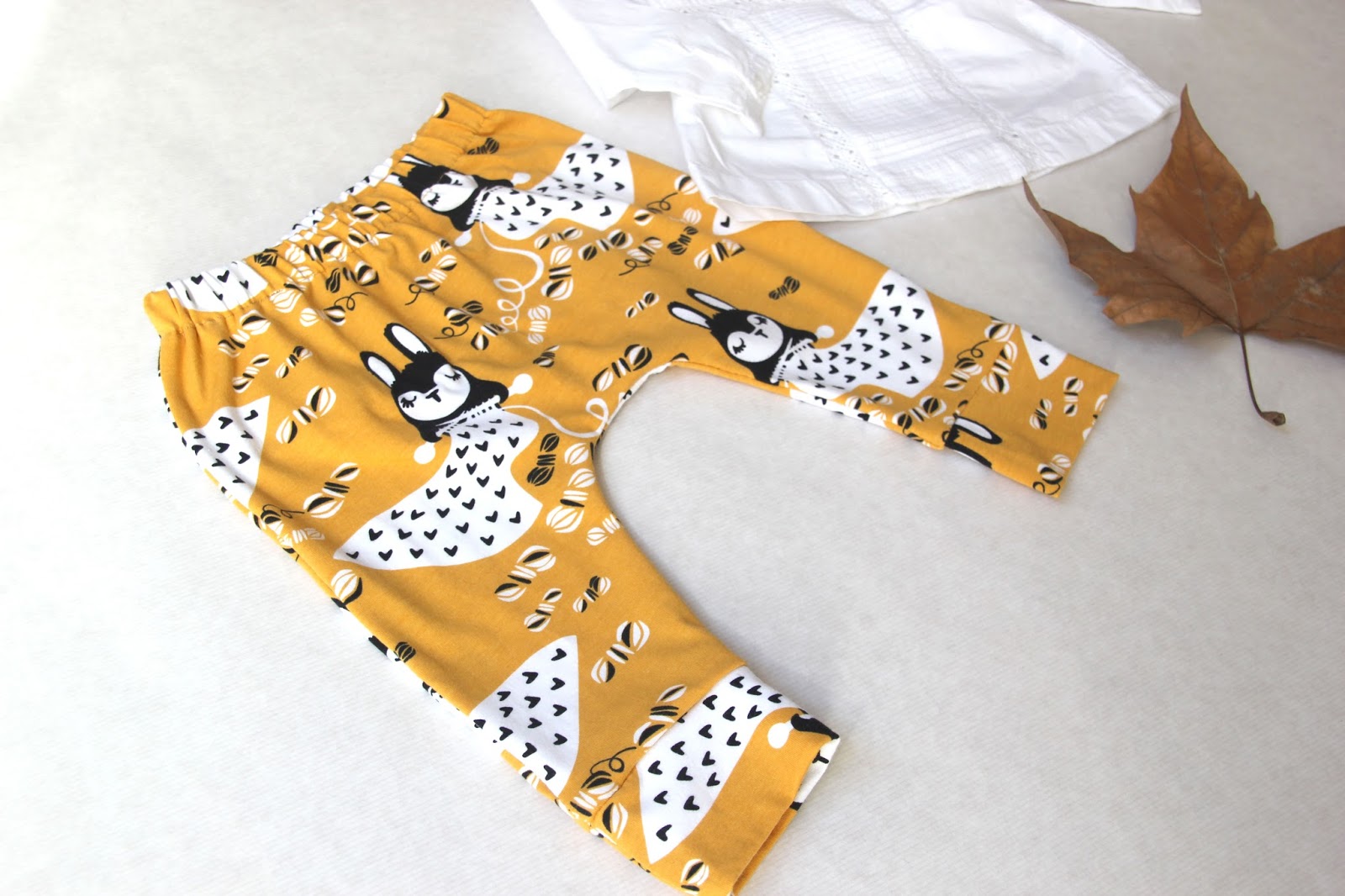 DIY Pantalones tipo leggins para bebé (tutorial y - Oh, Mine