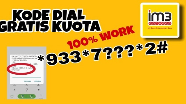 Kode dial paket mobile legend indosat