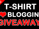 T-Shirt I ♥ Blogging Giveaway! 