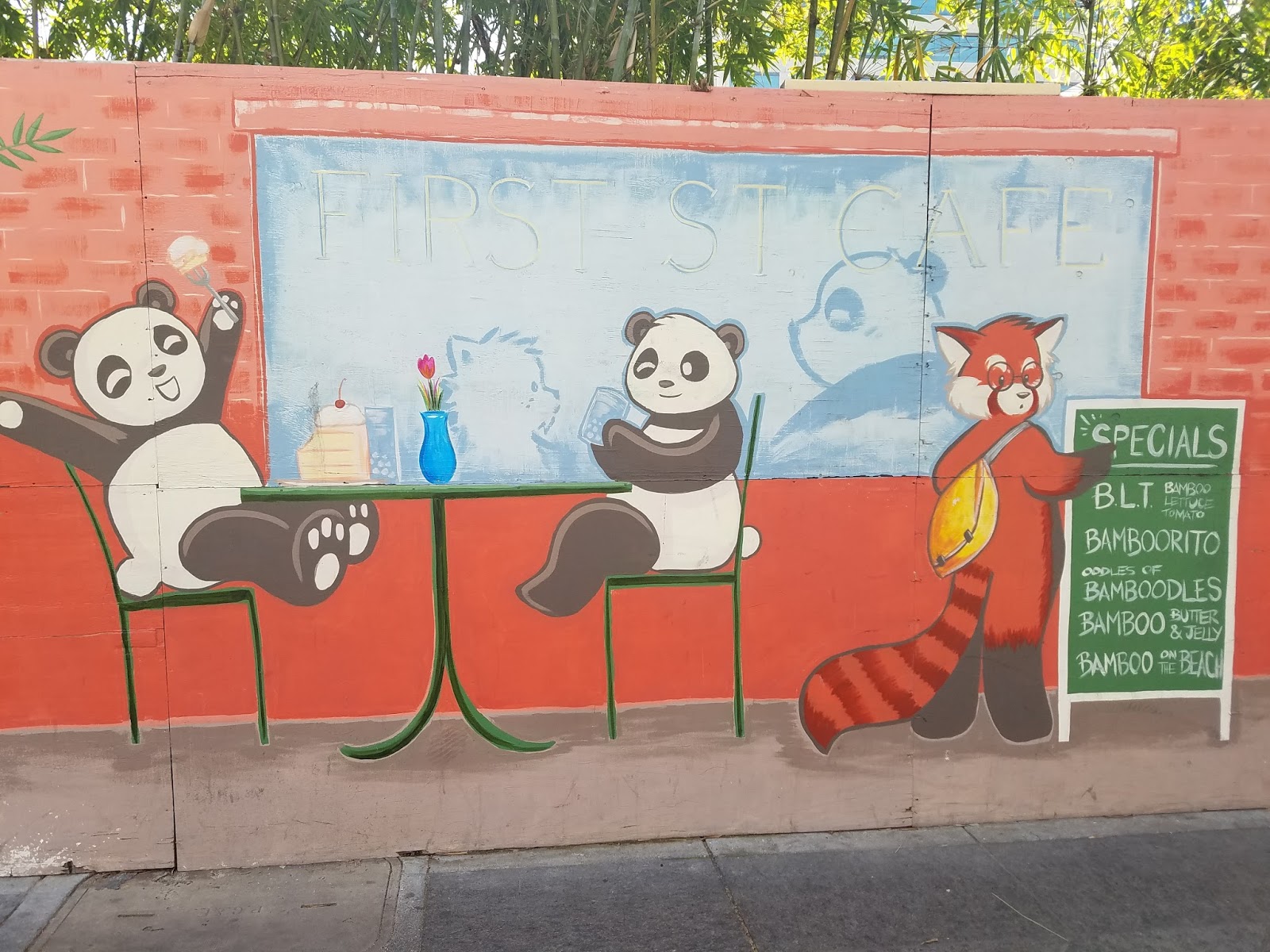 The San Jose Blog New Panda Mural In Downtown San Jose Update