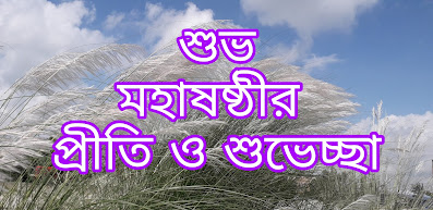 subho maha sasthi picture 2022, subho sasthi bengali wishes image download