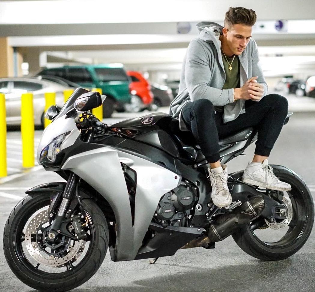 motorcycle hunk