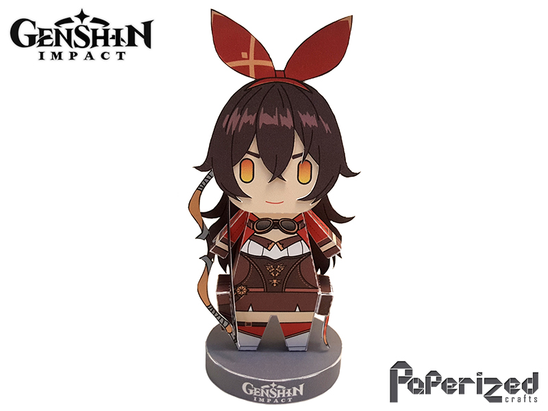 Genshin Impact Papercraft Ningguang - papercraft essentials