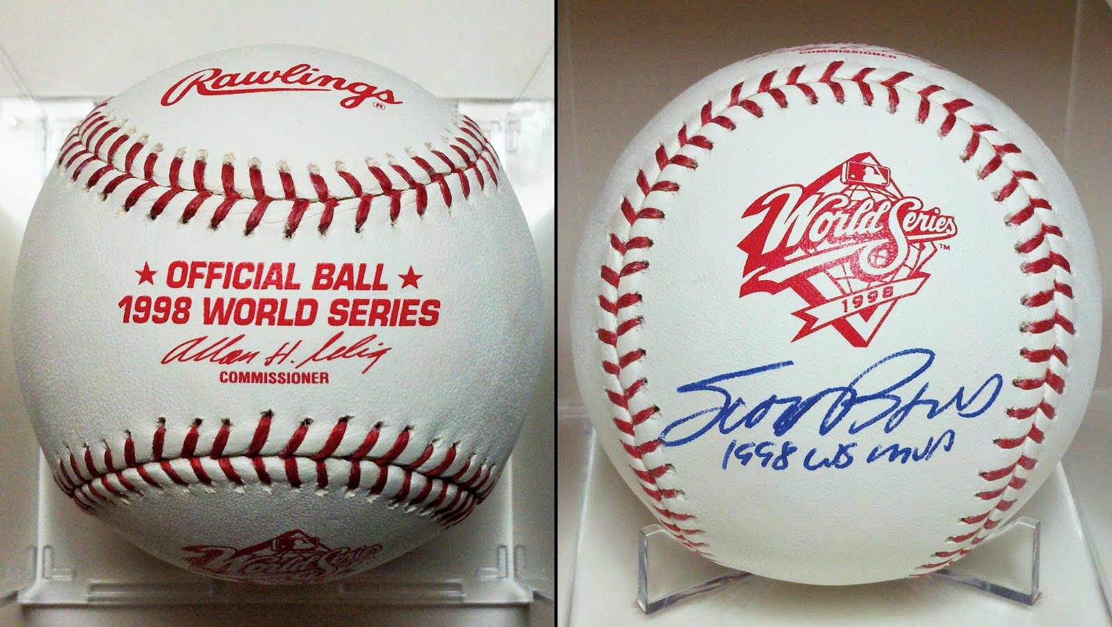 Jonathan&rsquo;s Autograph Signings: Tim Raines & Scott Brosius (01/26/13)