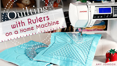 ruler work on a sewing machine craftsy class