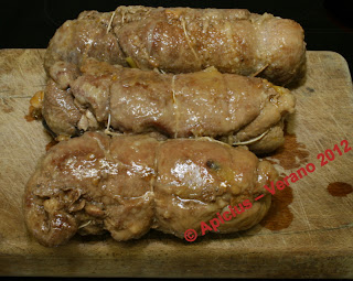  Rollo de carne relleno 