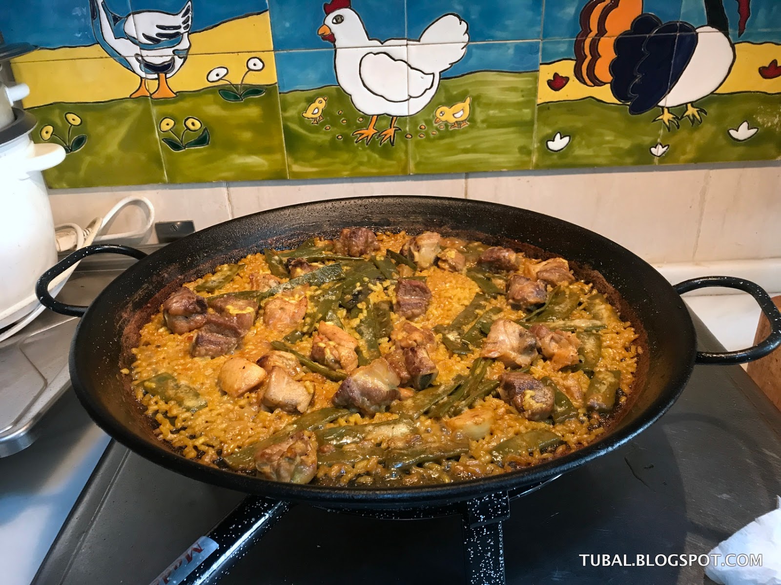 TUBAL PAELLA DE COSTILLAS Y POLLO