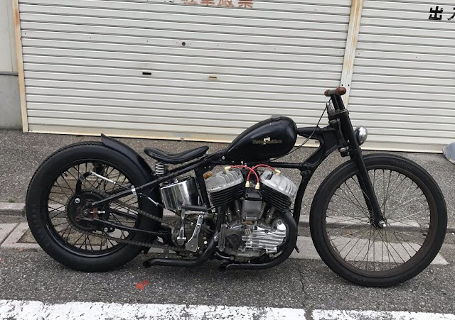 Harley Davidson Flathead By Matsumoto