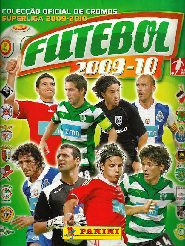 Football Cartophilic Info Exchange Panini (Portugal) Futebol 200910