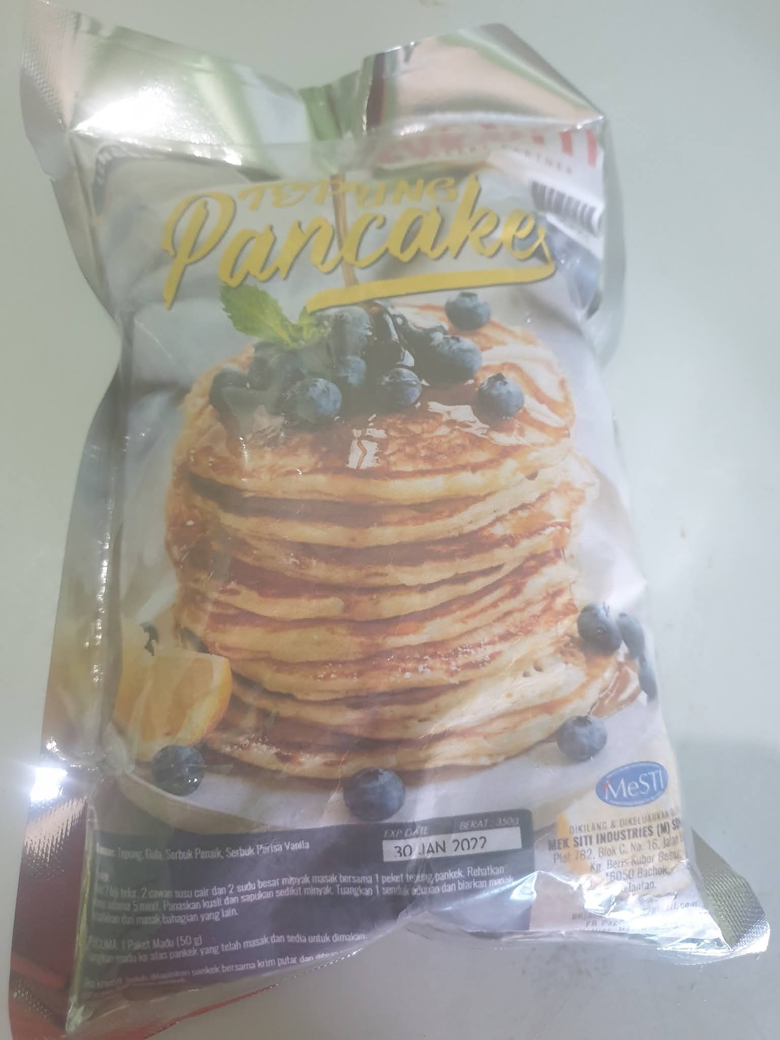 Tepung Pancake Segera Yang Sedap