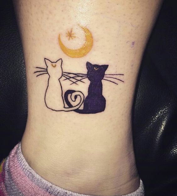 Inspiração: Tatuagens fofas para fãs de Sailor Moon!