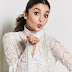 Hindi Actress Alia Bhatt Photo Shoot In White Dress