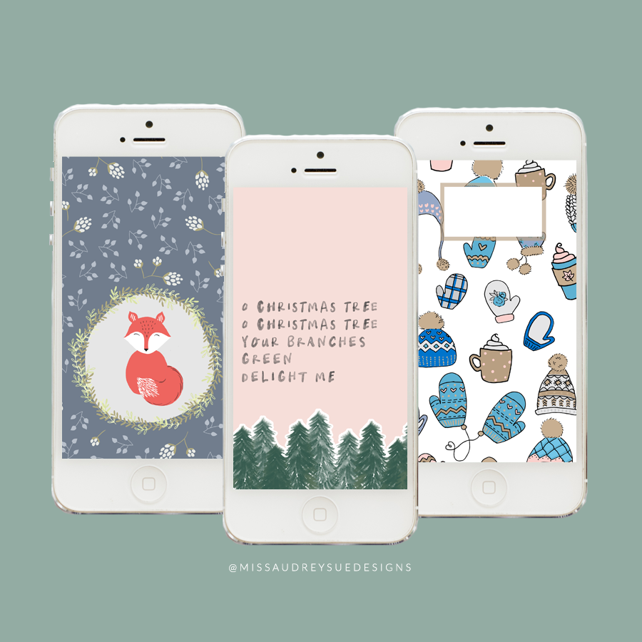 Festive Your Phone with These iPhone Cute Christmas Wallpaper