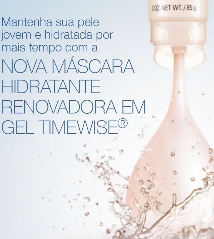 Inspirese com Mary Kay NOVA! Máscara Hidratante Renovadora em Gel