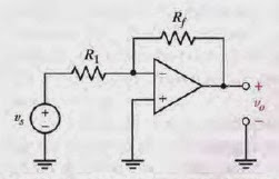 belajar ngeblog: Rangkaian Pengkondisi Sinyal (penguat pembalik)