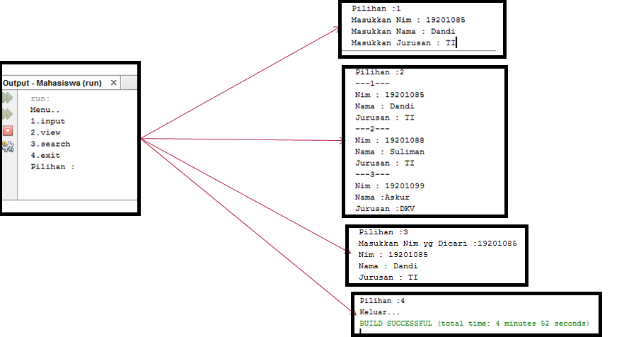 Struktur Data : Menghitung Data Array Yang Di Input
