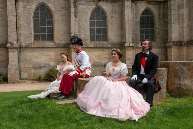 Les empereurs et impératrice lors de Napoléonville en Fête 2019