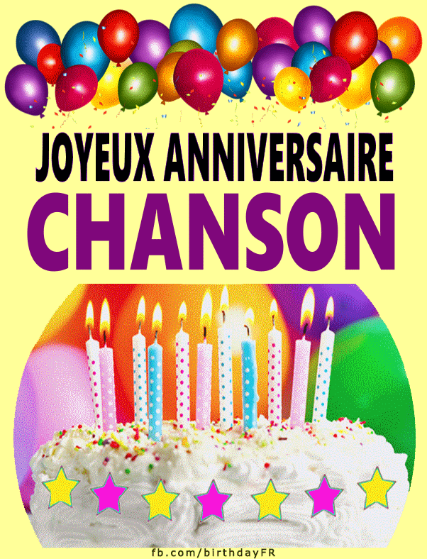 Chanson De Joyeux Anniversaire